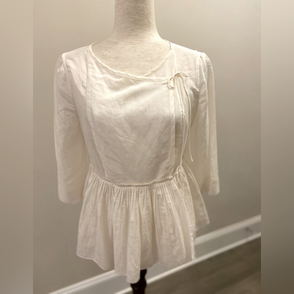 BCBG Maxazria Cream Top